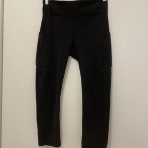 Lululemon fast & free high rise crop